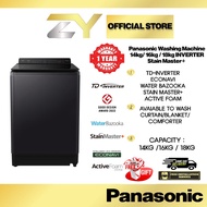 Panasonic Washing Machine 14kg/ 16kg / 18kg INVERTER Stain Master+ NA-FD14V1BRT/NA-FD16V1BRT/NA-FD18V1BRT Washer