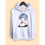 Re Zero REM waifu Anime Hoodie Jacket