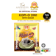 Kluang Coffee Cap TV Kopi-O (2in1) 20s 23gm x 20 sachets (individual) - by Food Affinity