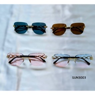 Premium Fashion Sun Shades Sunglasses for Adults With Free Pouch Available in 4 Colors SUN3003