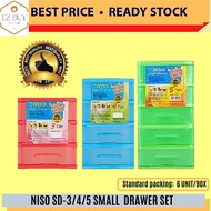 MINI DRAWER -3 LAYER , 4 LAYER , 5 LAYER / Storage Drawer / Transparent Storage Drawer / Layer Drawe