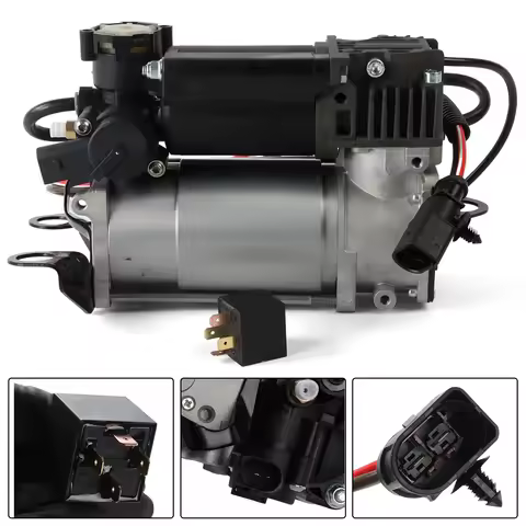 1pc Air Suspension Compressor Pump For Audi A6 C6 4F 2004-2011 4F0616005A 4F0616006A 4F0616005B 4F06