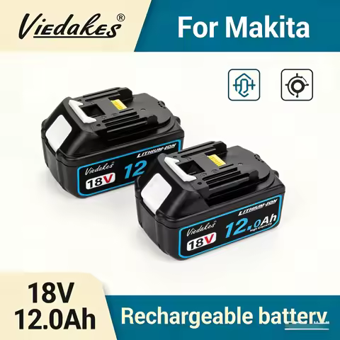 Original for Makita 18V DDF487 DTW700 DGA404 DTD172 Power Tools Battery, 18V 8000mAh/10000mAh/12000m