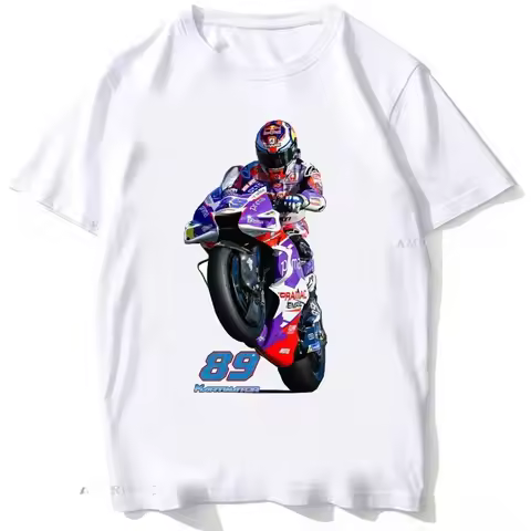 Jorge Martinator 89 GP Race Ride Fans T-Shirt New Summer Men Short Sleeve Sport Boy Casual Tees Moto