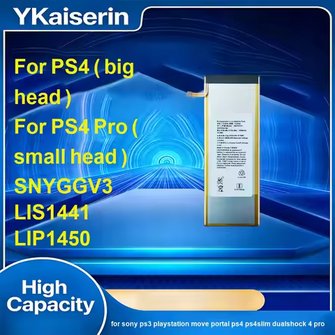 Battery High-Capacity SNYGGV3 LIS1441 LIP1450 1000-4370mAh For Sony PS3 Playstation Move Portal For 