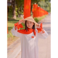 NET FRAME HAT (frame hat) Ao Dai (Phu gia Binh Dinh horse hat)