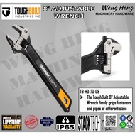 TOUGHBUILT 8"/10" Adjustable Wrench - TB-H3-70-08 / TB-H3-70-10