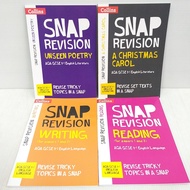 Snap Revision: Second-Hand English Book For AQA GCSE Exam Soft Cover