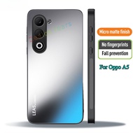 Casing for Oppo A5 4G 5G CPH2735 CPH2727 Luxury Micro Matte Dazzling Case Hard Shockproof Phone Cove