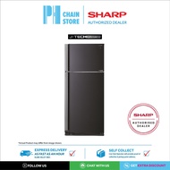 SHARP SJP735MBK 700L I-KAGAMI J-TECH INVERTER 2 DOOR FRIDGE / REFRIGERATOR