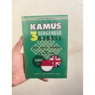 3-language Picture Dictionary/Arabic/English/Indonesian/K E