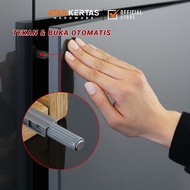 Push To Open Tip On Magnet Stainless - Damper Push To Open Cabinet Door - Door Press Opener