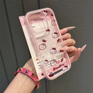 casing realme c15 realme 11 5g casing Sweet kitty Cat Suitable for OPPOa58x Phone Case a96/a72/a57 C