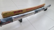 BEMPER BELAKANG TOYOTA AVANZA 2004-2021 STAINLESS OVAL REFLEKTOR