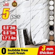 3D Marble Stickers 120cm*1m waterproof PVC tiles Self Adhesive design wall decor Marble Wallpaper wa