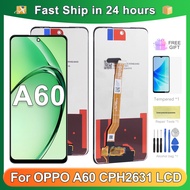 Original For OPPO A60 CPH2631 LCD Display Touch Screen With Frame Digitizer Assembly