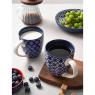 Tool Mugs Set of 6, 19 oz Large Porcelain Cups with Handle Tea and Cocoa, Ceramic Coffee Mug for Wom