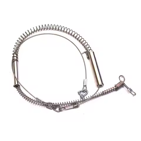 1PC Stronger Spring For the Wild Boar Trap Fox Mouse Trap Replacement With Nuts Diameter 4MM