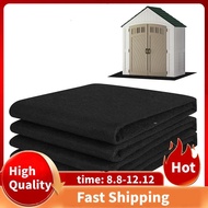 Outdoor Storage Shed Floor Mat-Non Slip, Waterproof 6 X 4 FT Carport Mat, Washable Furniture Pad wit