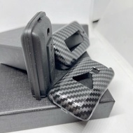 Attrage Car Key Cover Made of Carbon Material - Protect and Refresh Your Accessories!