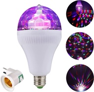 Disco Light Bulb E27 Strobe Light Rotating LED Party Bulb