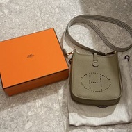 Hermes Evelyne 16 clemence beige marfa