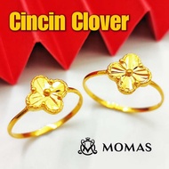 Cincin Clover Emas 916 Tulen Cincin Emas 916 Cincin Viral Emas 916 Cincin Minimalist 916 Gold Cincin