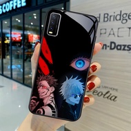 NA-43 Jujutsu Kaisen HD Softcase Glossy Glass for VIVO Y20 Y20s Y20i V15 Y50 S1 Y30 Pro