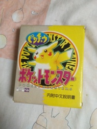 Gameboy 遊戲 Pokemon pocket monster 寵物小精靈 有外盒 中文說明書 齊件