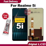 LCD Realme 5i Original Touchscreen / 9H Kekerasan Permukaan / Meningkatkan Kecerahan / Mencegah Laya