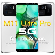 M11 Ultra  Smart Phone 6.1 Inch 6GB RAM+128 GB ROM Dual SIM Fingerprint Face Unlock Cell Phones (Memory optional)