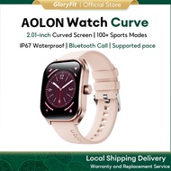 AOLON Curve Smart Watch Original 2.01 HD Screen  Blood Oxygen IP68 Waterproof  Sport Smartwatch