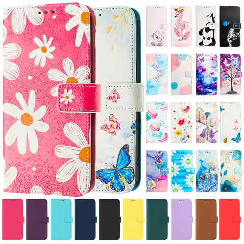 Luxury Flip Leather Case For Samsung Galaxy A25e Flip Cover on For Samsung A25e A25 5G A256 A 25 Wal