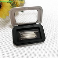 NEXUSNOVA Needle Cushion, Sewing Supplies Pin Holder Magnetic Pin Box, Storage Case Rectangle Magnet