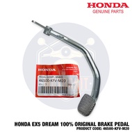 HONDA EX5 DREAM 100% ORIGINAL BRAKE PEDAL KAKI BATANG BESI BREK 46500-KFV-M20