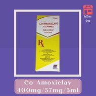 Clovimed (Co-Amoxiclav) 400mg/57mg/5mL Syrup
