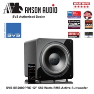 SVS SB2000PRO 12” 550 Watts RMS Active Subwoofer