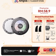 Amgras IceWorld Pro Max Phone Cooler Gaming Silent  Cooling 2-in-1 Magnetic / Clamp Design RGB Light