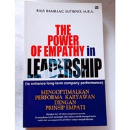 Preloved Novel Used Book The Power of Empathy in Leadership Raja Bambang Sutikno