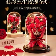 Birthday Gifts Girls Give Wife Give Girlfriends Give Friends Small Practical Rose Bouquets Preserved