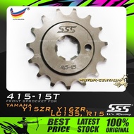 GEGANCU DEPAN SSS FRONT STEEL SPROCKET FOR YAMAHA LC135 V1, V2, V3, V4, V5, V6, R15, Y15ZR, Y16ZR (1