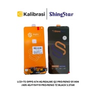 LCD+TS OPPO A74 4G/REALME Q2 PRO/RENO 5F/A94/A95 4G/F19/F19 PRO/RENO 7Z BLACK SHINE STAR