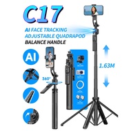C17 Auto Tracking Smart Shoot Robot Cameraman 360 Face Phone Holde AI Shooting Selfie Stick Gimbal S