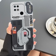 Softcase Xiaomi Redmi 10C / Poco C40 - Motif Mesin Silikon Pro Camera Casing HP Pelindung Handphone