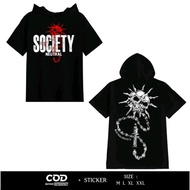 Society Neutral Society Hoodie T-Shirt Anti-Fade Screen Printing By Brezzy