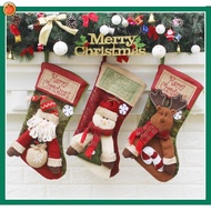 Christmas socks gift bag Christmas decoration candy socks/SAWUSG