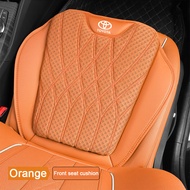 Sarung Jok Mobil ใหม่ที่ป้องกันเบาะรองนั่งในรถยนต์หนัง PU แผ่นรองก้นแบบสบายสำหรับโตโยต้า Vios Wish H