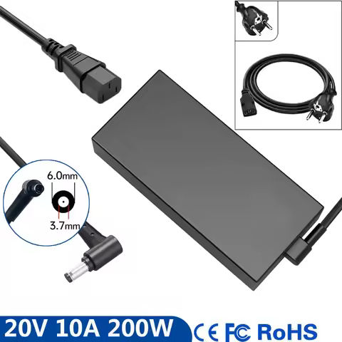 20V 10A 200W Laptop AC Adapter Charger for ASUS ROG Strix G15 G513QE G533QS G513 G513IC G513RC G513I