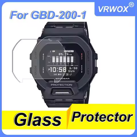 3Pcs Glass For GBD-200 GBX-100 DW-5600 GX-56 GW-M5610 GMW-B5000 DW-6900 Watch Scratch Resistant 9H T