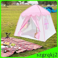 [Szgrqkj2] Kids Tent Play Tent Playhouse for Indoor Outside Play Cottage Castle Toy for